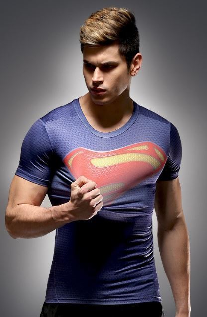 Camisa / Camiseta Hash Guard Superman Compressão - Imagem 4