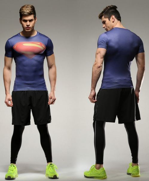 Camisa / Camiseta Hash Guard Superman Compressão - Imagem 2