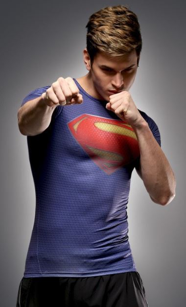 Camisa / Camiseta Hash Guard Superman Compressão - Imagem 3