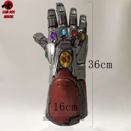 Manopla do infinito Homem de Ferro Filme vingadores - Sem LED Luva Thanos - Imagem 2