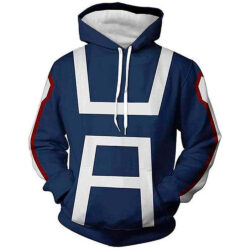 Blusa Jaqueta 3D Full Uniforme U.A My Hero Academia Anime Top