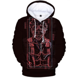 Blusa Jaqueta 3D Full Fúria Sukuna Jujutsu Kaisen Anime Top