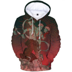 Blusa Jaqueta 3D Full Sukuna e Itadori Jujutsu Kaisen Anime Top