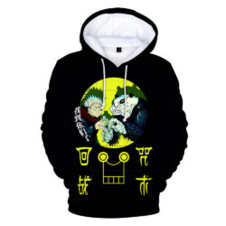 Blusa Jaqueta 3D Full Panda e Itadori Jujutsu Kaisen Anime Top