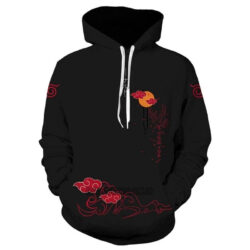Blusa Jaqueta 3D Clã Uzumaki Naruto Anime Touca Canguru