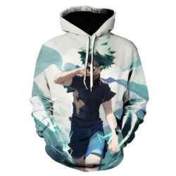 Blusa Jaqueta 3D Full Arte Midoriya My Hero Academia Anime Top