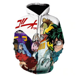 Blusa Jaqueta 3D Full Midoriya e Mirio Togata My Hero Academia Anime Top