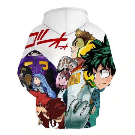 Blusa Jaqueta 3D Full Midoriya e Mirio Togata My Hero Academia Anime Top - Imagem 2