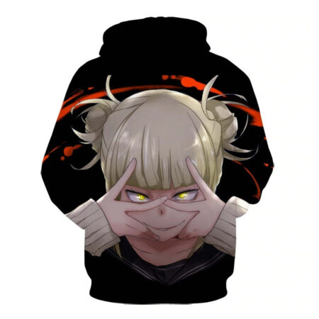 Blusa Jaqueta 3D Full Himiko Toga Vilã My Hero Academia Anime Top - Imagem 2