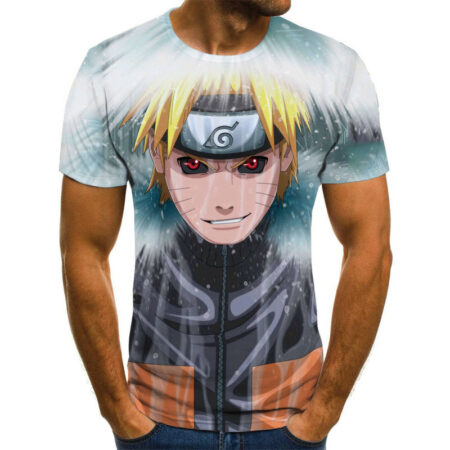 Camisa Camiseta Clone Naruto Anime Impressão 3D Full