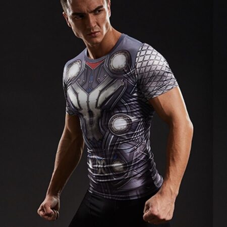 Camisa / Camiseta Hash Guard Thor Guerra Infinita Vingadores Compressão - Image 4