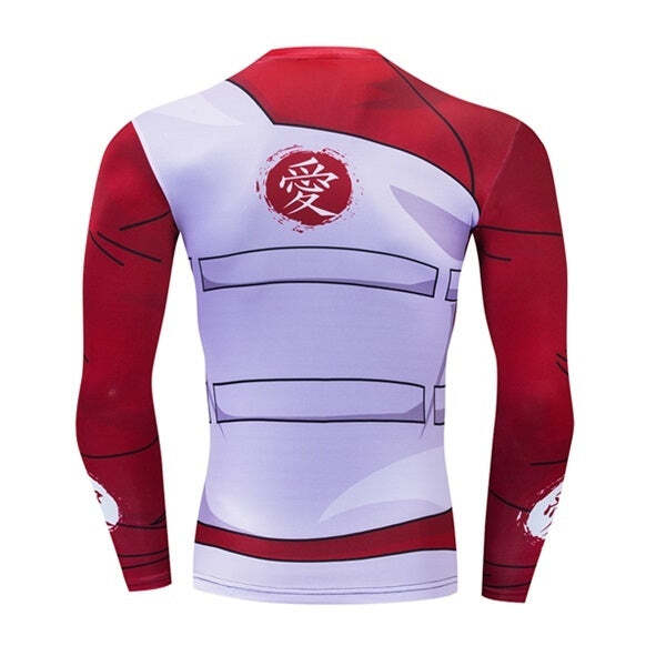 Camisa / Camiseta Gaara Anime Naruto Shippuden Manga Longa - Imagem 2