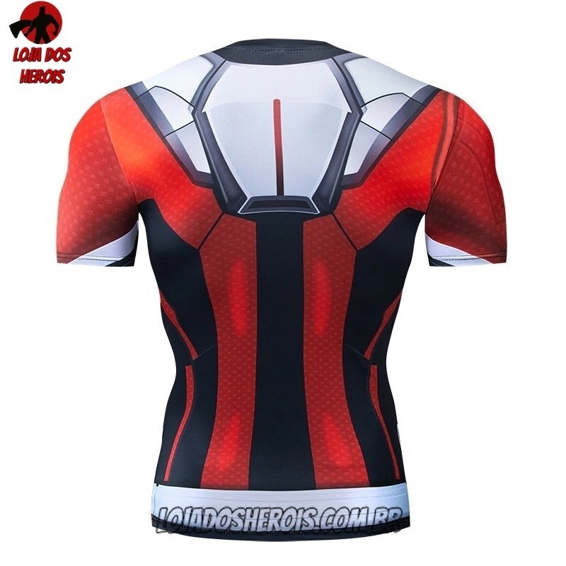 Camisa/Camiseta Hash Guard Homem Formiga Ultimato Compressão Segunda Pele - Imagem 2