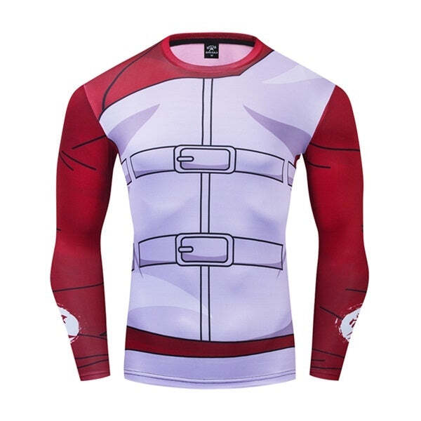 Camisa / Camiseta Gaara Anime Naruto Shippuden Manga Longa