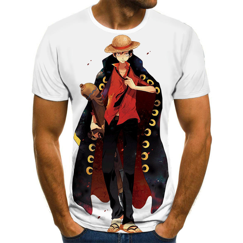 Camiseta One Piece Luffy HQ - Anime www.opscamisetas.com.br