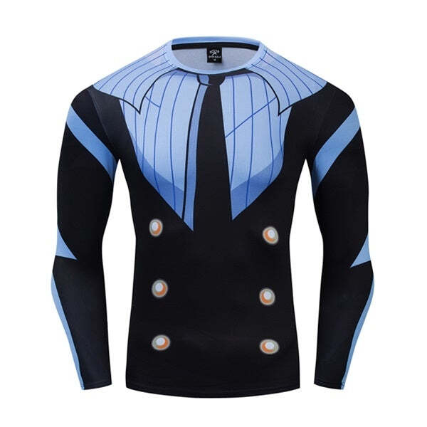 Camisa / Camiseta Sanji Anime One Piece Manga Longa
