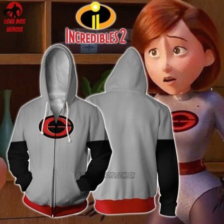 Blusa Jaqueta Casaco Mulher Elástica - Os Incríveis Filme