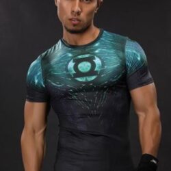 Camisa / Camiseta Hash Guard Lanterna Verde Compressão