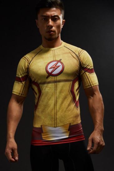 Camisa / Camiseta Hash Guard Kid Flash Compressão - Imagem 2