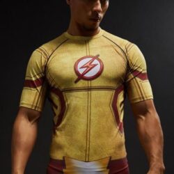 Camisa / Camiseta Hash Guard Kid Flash Compressão