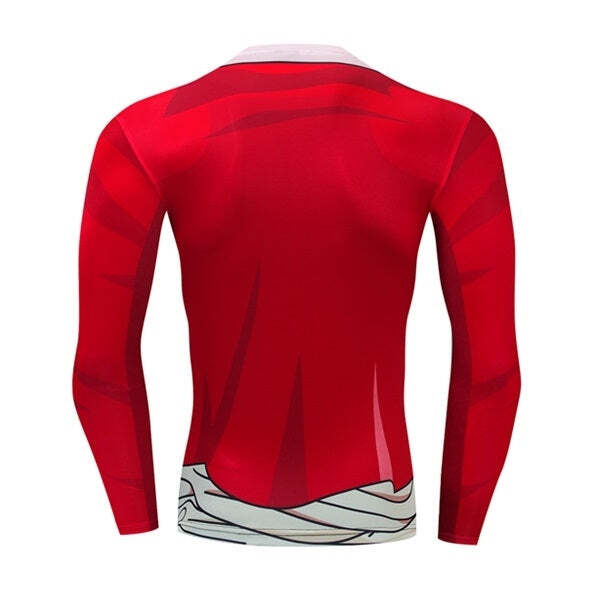 Camisa / Camiseta Monkey D. Luffy Anime One Piece Manga Longa - Imagem 2