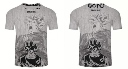 Camisa Camiseta Impressão 3D Goku Ssj Dragon Ball Z Estilo Clássico - Image 2