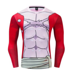 Camisa / Camiseta Monkey D. Luffy Anime One Piece Manga Longa