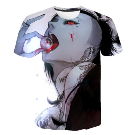 Camisa Camiseta Impressão 3D Tokyo Ghoul - Uta Anime