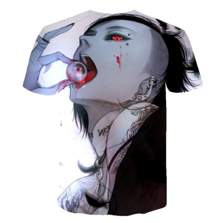 Camisa Camiseta Impressão 3D Tokyo Ghoul - Uta Anime - Image 2