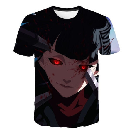 Camisa Camiseta Impressão 3D Tokyo Ghoul Re - Kurona Anime