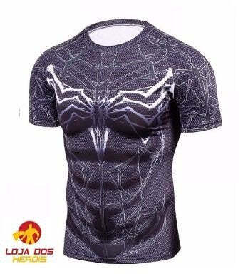 Camisa / Camiseta Hash Guard Compressão Venom - Desenho