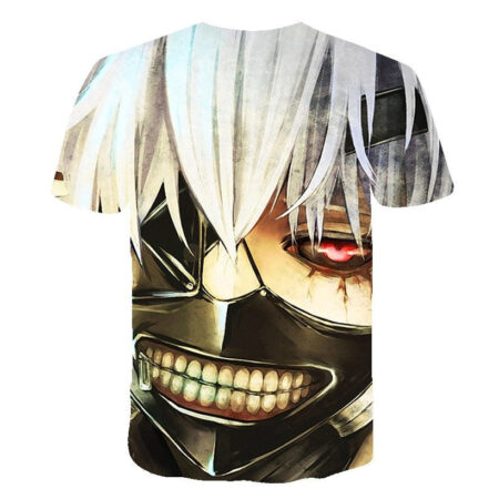 Camisa Camiseta Impressão 3D Tokyo Ghoul - Kaneki Olho Ghoul Anime - Image 2