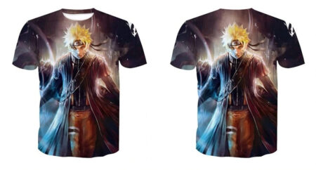 Camisa Camiseta Naruto Sennin Impressão 3D Anime Naruto Shippuden - Image 2