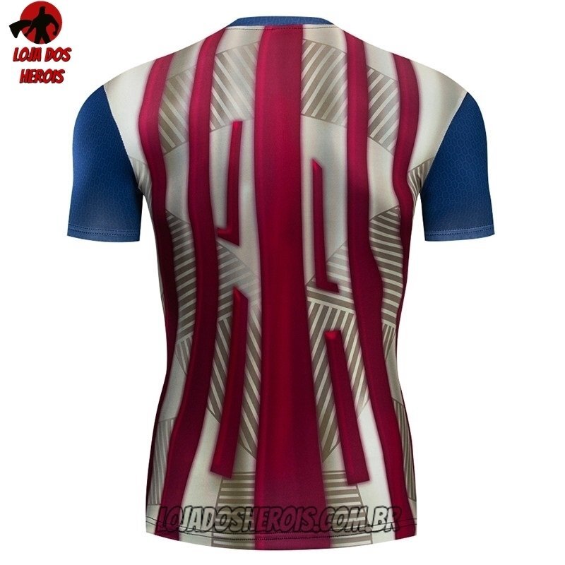 Camisa/Camiseta Hash Guard Visão Vingadores Compressão Segunda Pele - Imagem 2