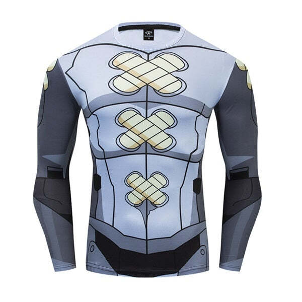 Camisa / Camiseta BlackWarGreymon Anime Digimon Manga Longa