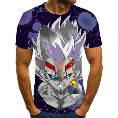 Camisa Camiseta Baby Dragon Ball Gt Anime Impressão 3D Full