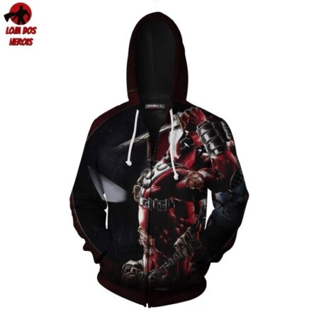 Blusa Jaqueta Casaco Deadpool Filme - Image 2