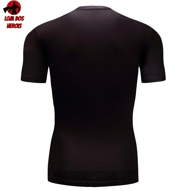 Camisa/Camiseta Hash Guard Justiceiro Desenho Compressão Segunda Pele - Imagem 2