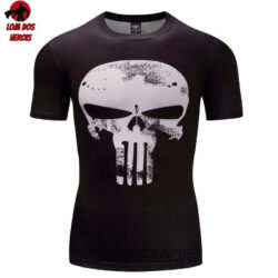 Camisa/Camiseta Hash Guard Justiceiro Desenho Compressão Segunda Pele