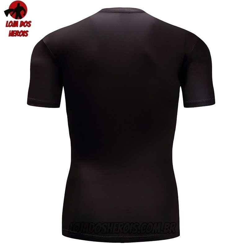 Camisa/Camiseta Hash Guard Justiceiro Mod 2 Compressão Segunda Pele - Imagem 2