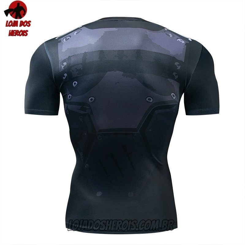 Camisa/Camiseta Hash Guard Justiceiro Série Netflix Compressão Segunda Pele - Imagem 2