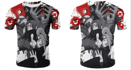 Camisa Camiseta Membros Akatsuki Impressão 3D Anime Naruto Shippuden - Image 2