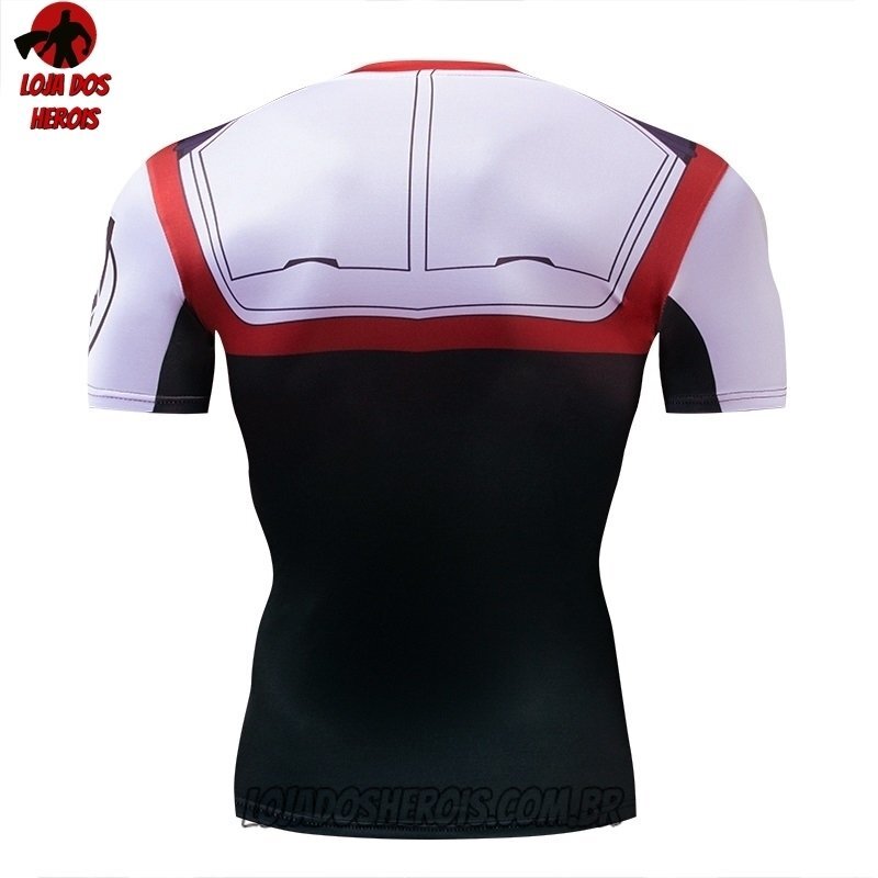 Camisa/Camiseta Hash Guard Vingadores Ultimato Mod 1 Compressão Segunda Pele - Imagem 2