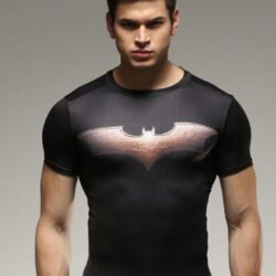 Camisa / Camiseta Hash Guard Batman Do Futuro Compressão