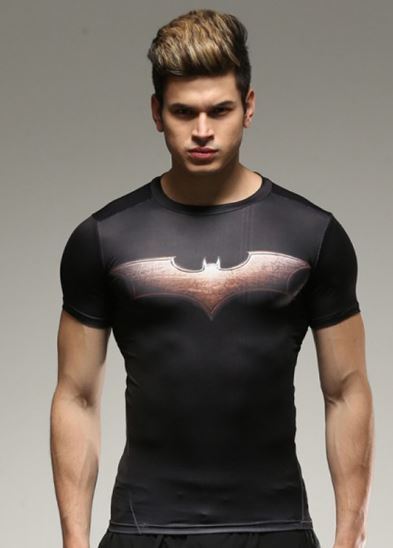 Camisa / Camiseta Hash Guard Batman Do Futuro Compressão