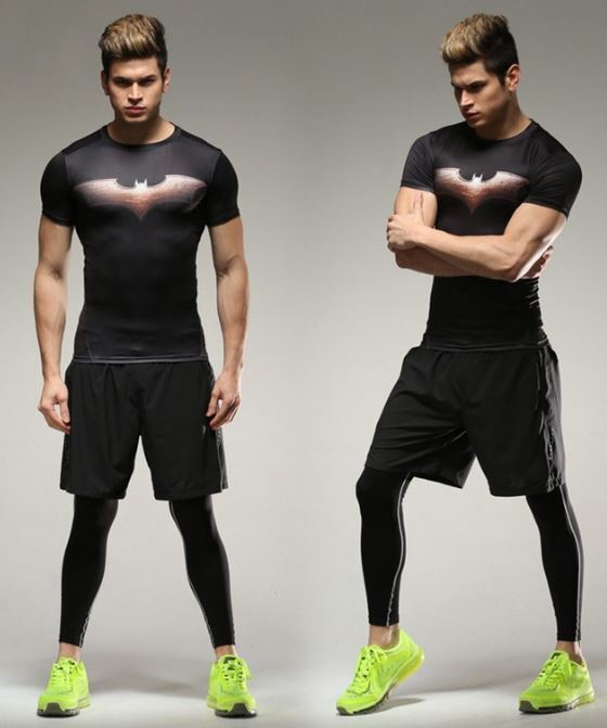 Camisa / Camiseta Hash Guard Batman Do Futuro Compressão - Imagem 2