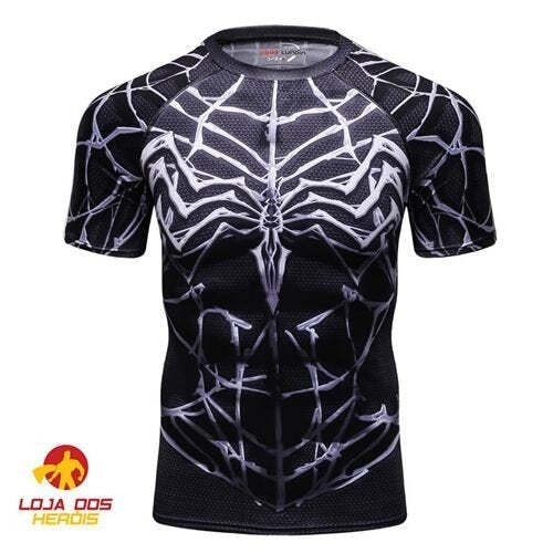 Camisa / Camiseta Hash Guard Compressão Venom - Filme - Imagem 3