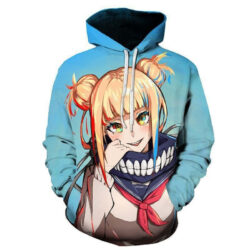 Blusa Jaqueta 3D Full Arte Himiko Toga My Hero Academia Anime Top