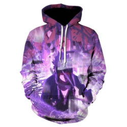 Blusa Jaqueta 3D Sasuke Uchiha Naruto Anime Touca Canguru