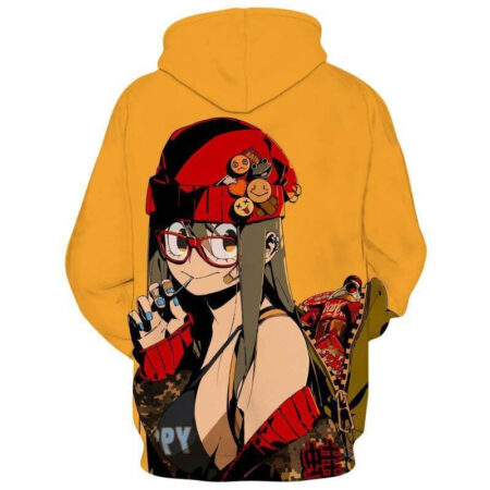 Blusa Jaqueta 3D Full Arte Tsuyu Asui My Hero Academia Anime Top - Imagem 2